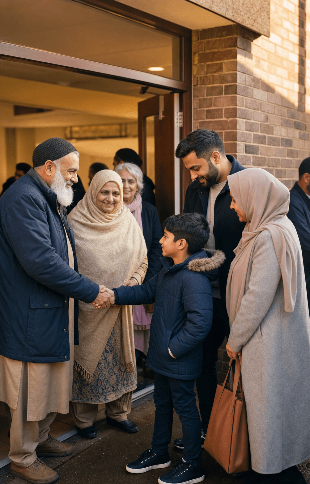 A warm welcome from the Sri Guru Ravidass Sabha Bedford community